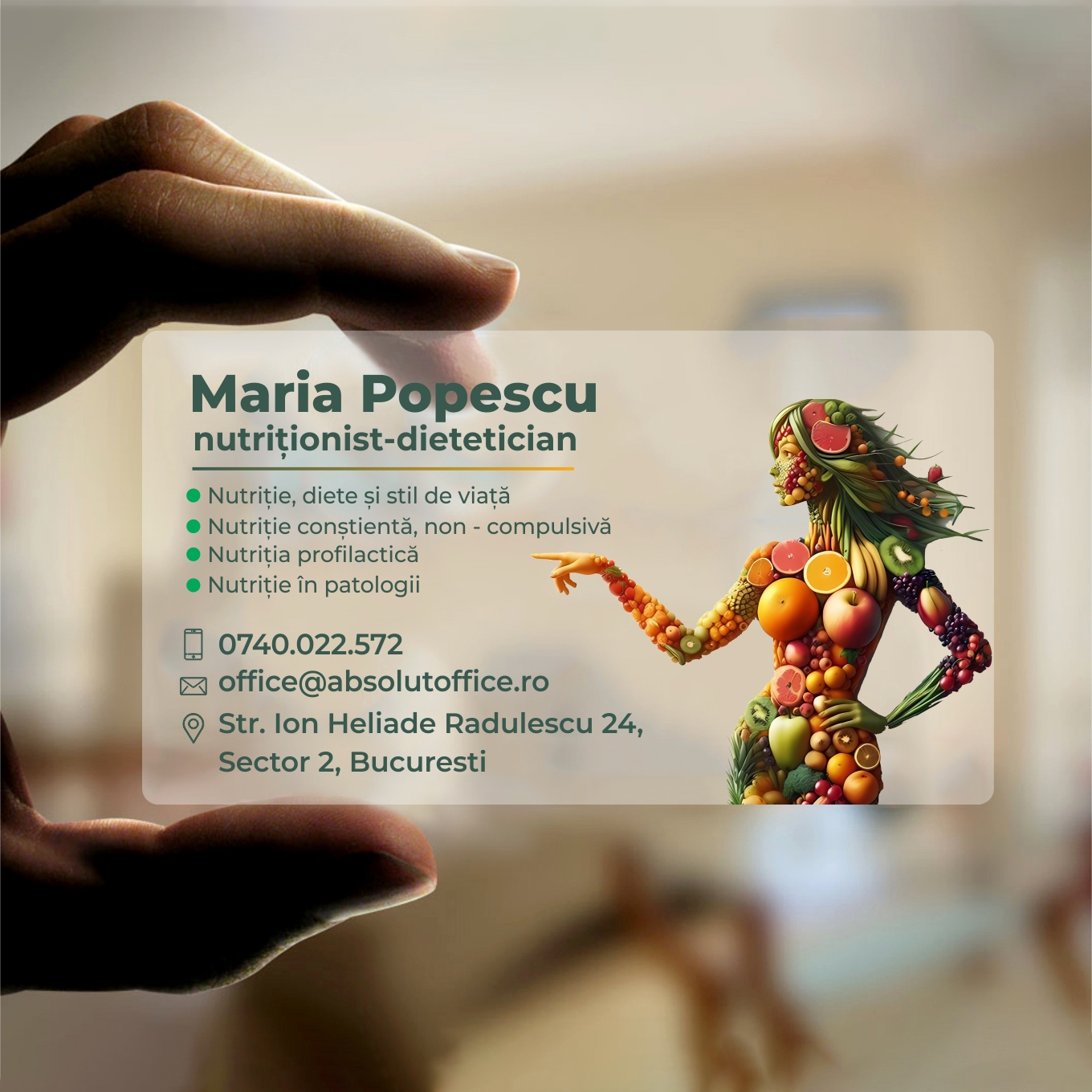 Carti de vizita transparente – PVC – Eco Carti de vizita transparente – PVC – Eco