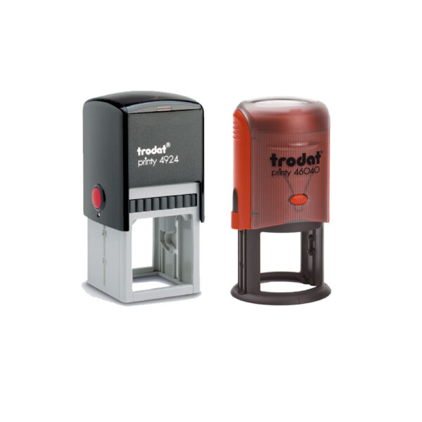 Datiera ISO, cerneala neagra, format zi/luna/an, Office Products