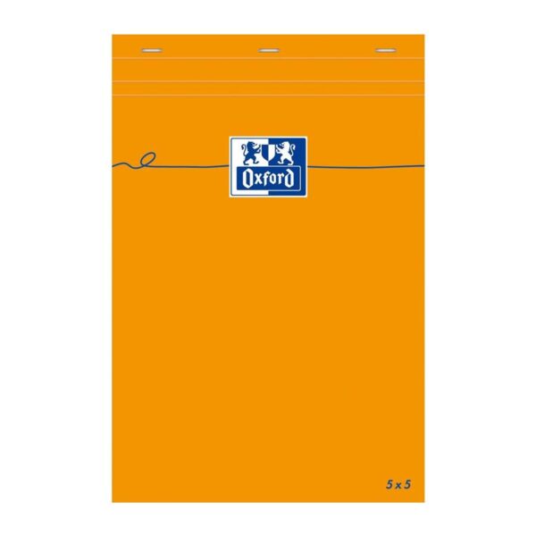 Blocnotes A4+, OXFORD Orange, 80 file galbene, dictando – Scribzee
