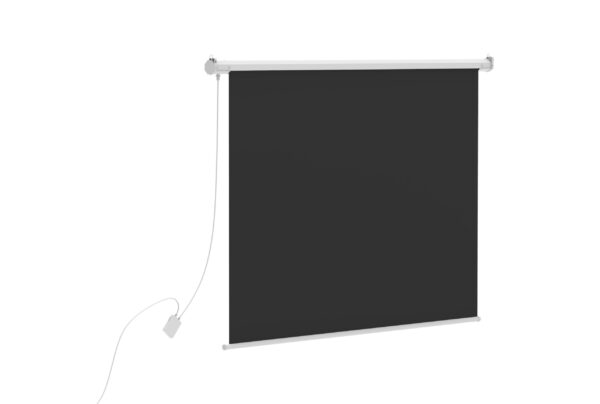 Ecran proiectie electric perete/tavan Blackmount, marime vizibila 300cm x 300 cm, cu telecomanda, format 1:1