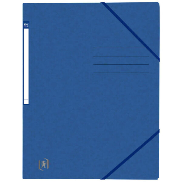 Dosar A4, carton MultiStrat 390g/mp, cu elastic, OXFORD Top File