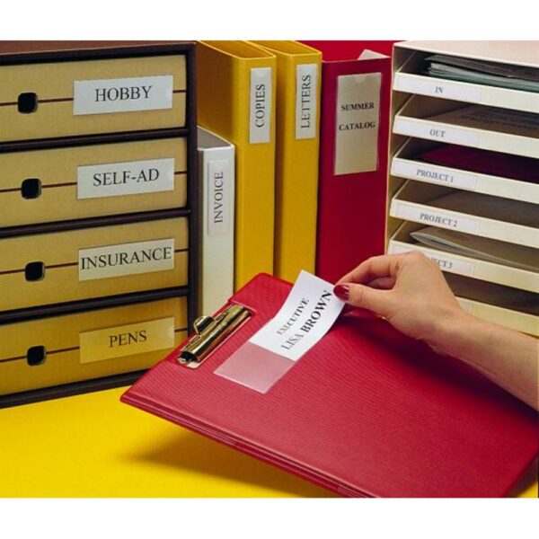 Porteticheta autoadeziva + insert, 54 x 90mm – PROBECO