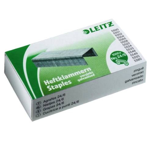Capse 24/6 LEITZ Power Performance 1000/cutie