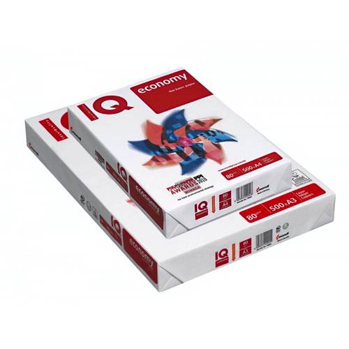 Hartie de copiator IQ ECONOMY A4, 80 g/mp, 200top-uri/palet