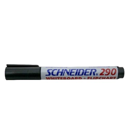 Marker whiteboard si flipchart SCHNEIDER 290, 4buc/set