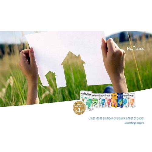 Hartie de copiator Navigator, A4, 80g/mp Hartie de copiator Navigator, A4, 80g/mp