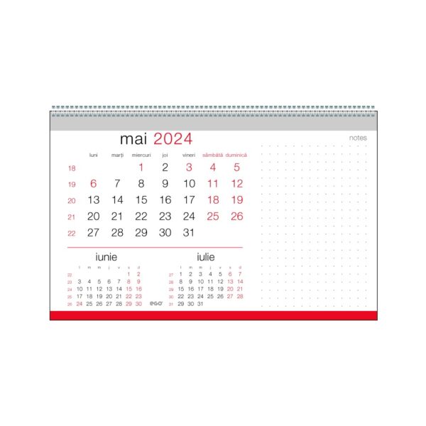 Calendar 2024, pentru birou – Caro +
