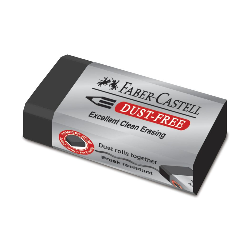 Radiera Creion Dust Free Neagra 24 Faber-Castell Radiera Creion Dust Free Neagra 24 Faber-Castell