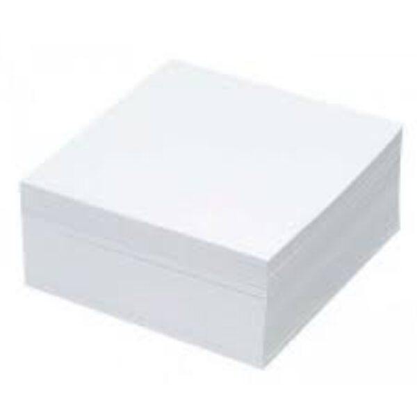 Rezerva Cub Hartie Alba 9x9cm, 500 Coli