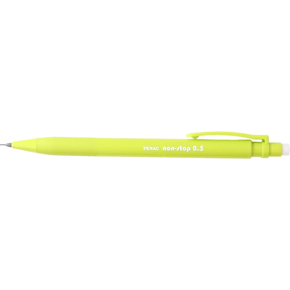 Creion mecanic PENAC Non-Stop, rubber grip, 0.5mm, varf plastic – corp pastel Creion mecanic PENAC Non-Stop, rubber grip, 0.5mm, varf plastic – corp pastel