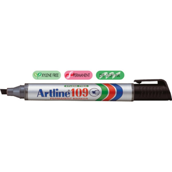 Permanent marker ARTLINE 109, corp plastic, varf tesit 2.0-5.0mm
