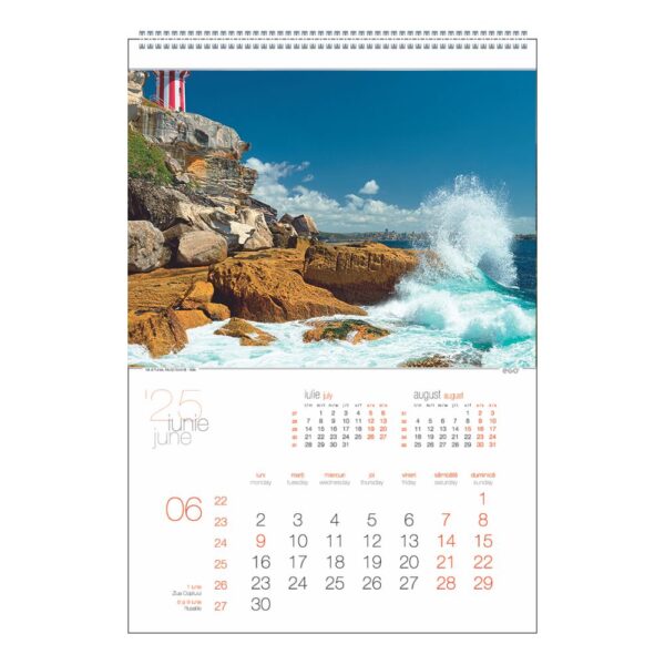 Calendar 2026, pentru perete – TARMURI
