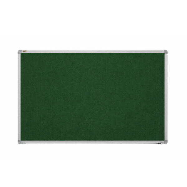 Tabla verde magnetica cu rama din aluminiu, 100 x 150 cm, pentru creta, Optima